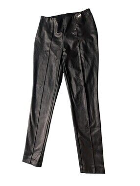 Anne Klein Women's Pleather Pants Size 8 | Faux Leather